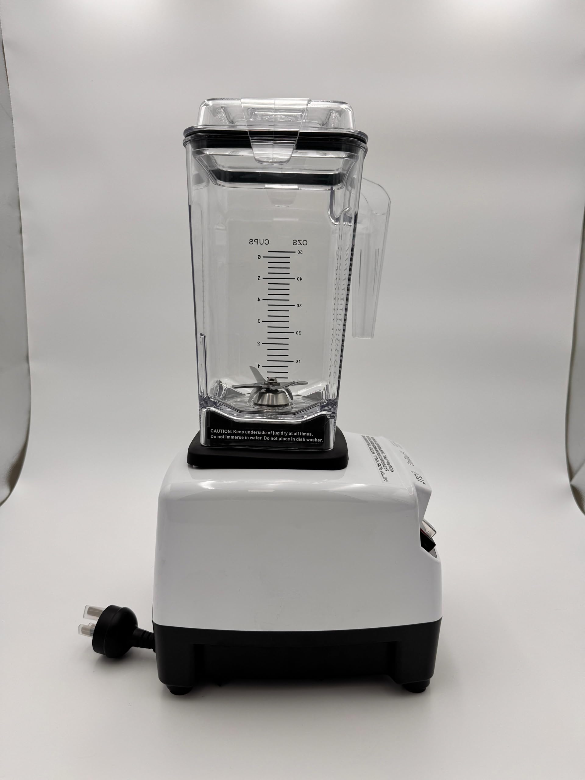 JTC OmniBlend V TM 800 Professional Blender, 1.5 Litre D Jug Set BPA-Free Container, Set Speed Settings with Set Timer