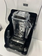 JTC OmniBlend Blend 767 AQ Black with OmniShield I Reduces noise by 80% 7 Year Warranty Commercial Smoothie maker 3 HP motor Performance with a 1.5 Litre D Jug & Tamper Rod (Black)