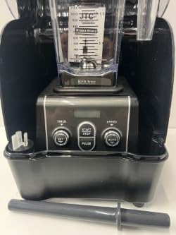 JTC OmniBlend VI 900 DQ Black 10 Speed Set Mode Pulse Mode includes OmniShield I sound shield, 3 HP Professional Commercial High Performance Blender with 7 Year Warranty