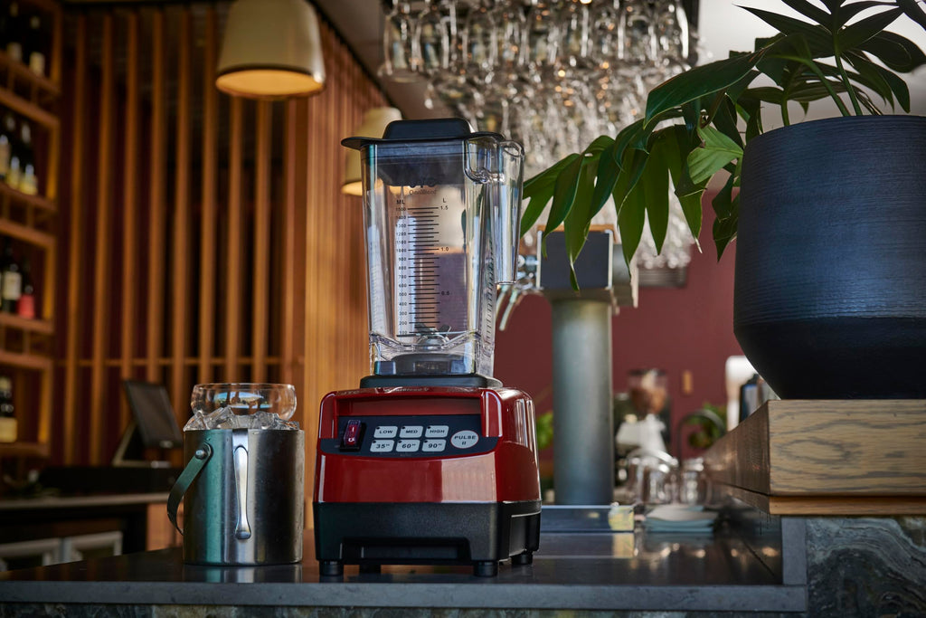 JTC OmniBlend V TM 800 Maroon with 3 HP Professional Heavy-Duty Blender, 1.5Litre  D Jug with Tamper Rod BPA-Free Jug, Preset Speed Control, Preset Times and Pulse function. 7 Year Warranty, Blend, Smoothie Blender