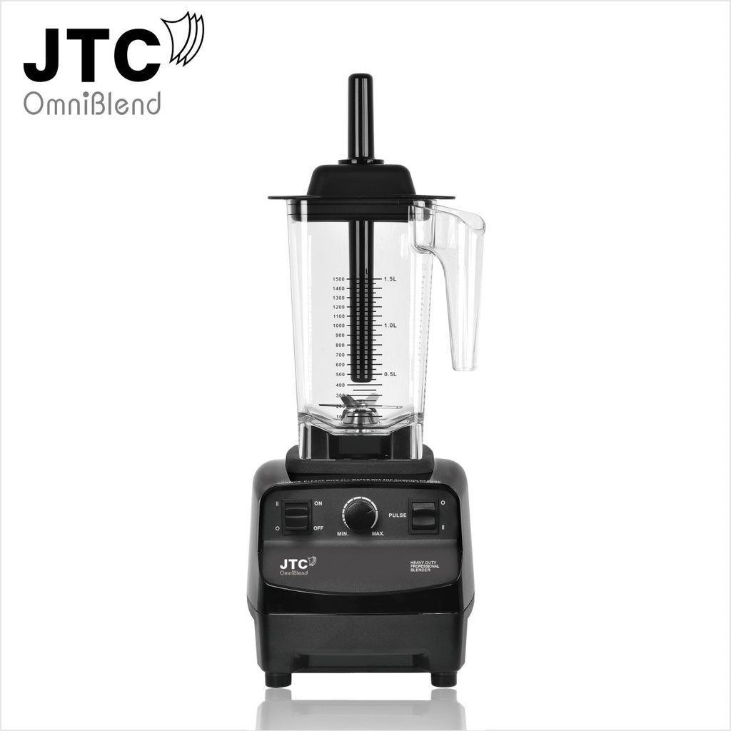 TM-767A B D 1.5Litre Jug with Clear lid or Rubber Lid Tamper Rod