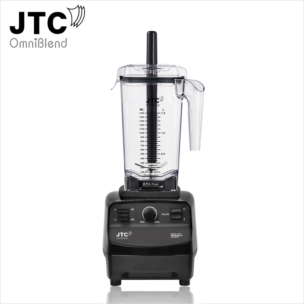 TM-767A B D 1.5Litre Jug with Clear lid or Rubber Lid Tamper Rod