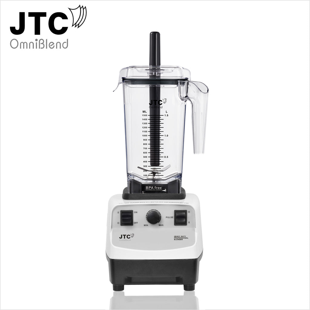 TM-767A B D 1.5Litre Jug with Clear lid or Rubber Lid Tamper Rod