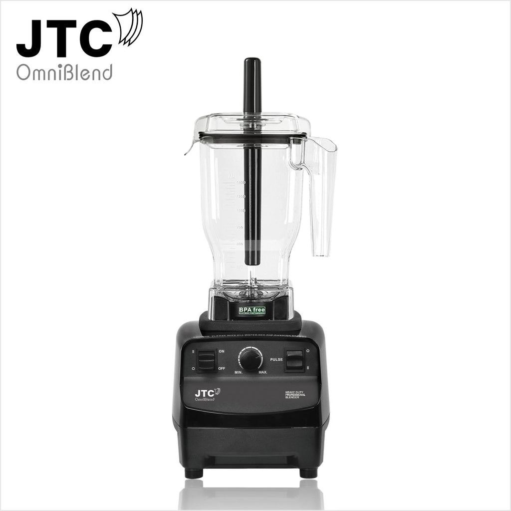 TM-767A B D 1.5Litre Jug with Clear lid or Rubber Lid Tamper Rod