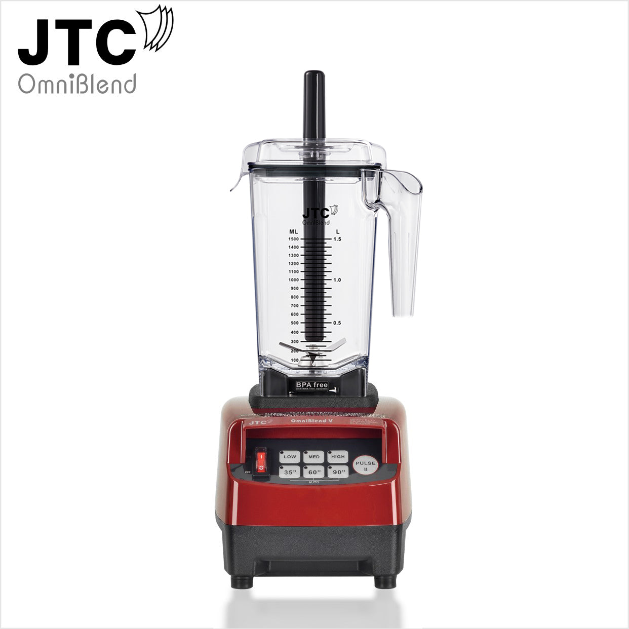 JTC OmniBlend TM 800AQ with 1.5L D Jug Set & OmniShield I Sound Shield 7 Year Warranty