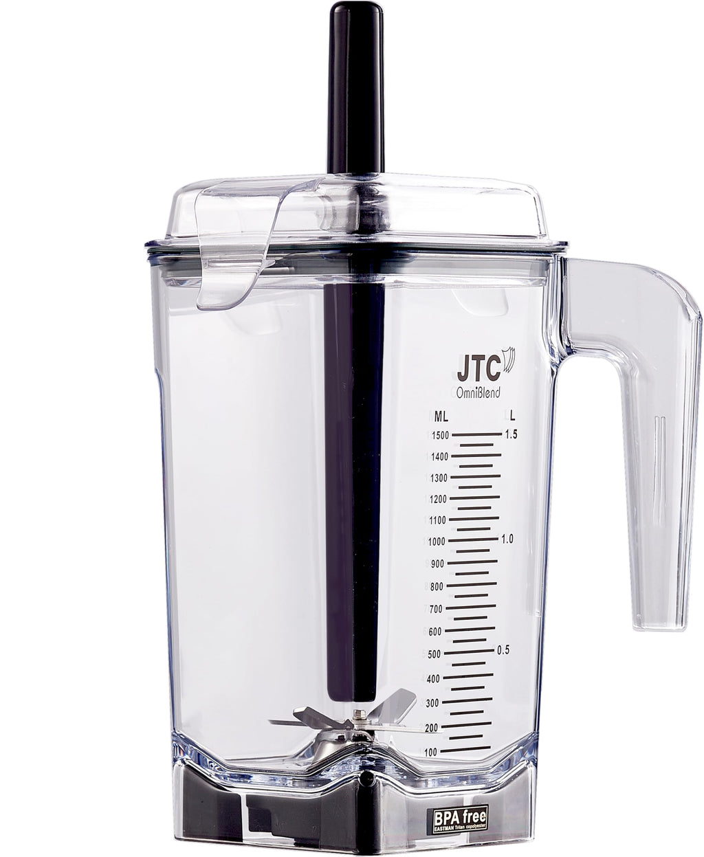 JTC OmniBlend V TM 800 Professional Blender, 1.5 Litre D Jug Set BPA-Free Container, Set Speed Settings with Set Timer