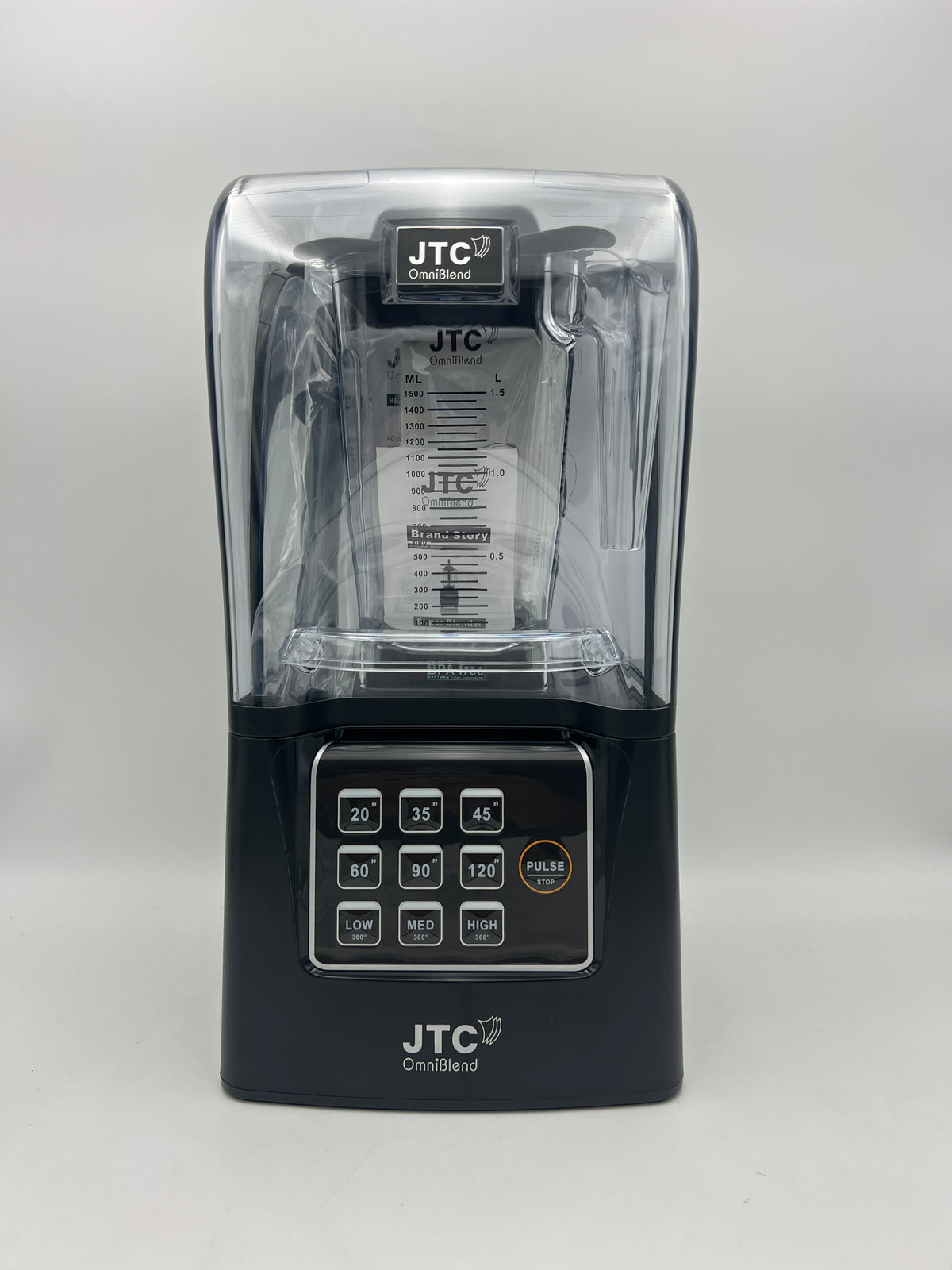 JTC OmniBlend 890Q Omni-Q7 Integrated Quiet Commercial Blender 1.5 Litre D Jug Set