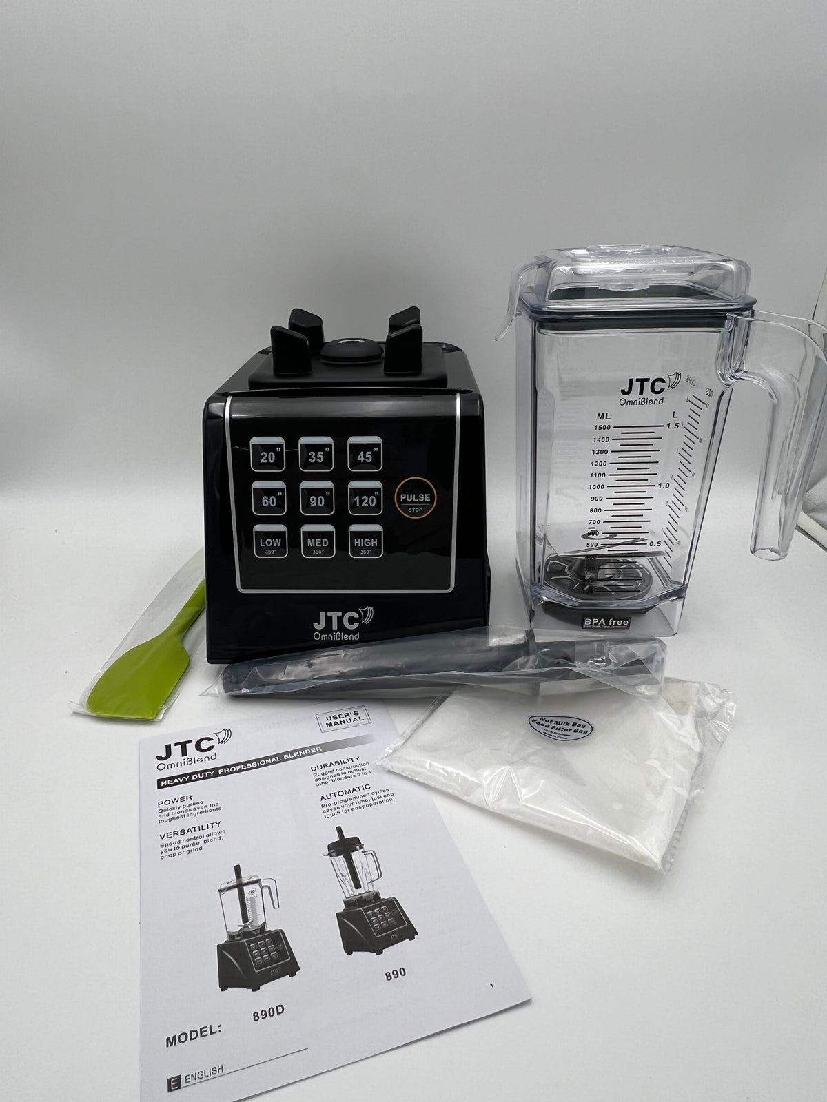 JTC OmniBlend 890 Omni-7 One-Touch Commercial Blender