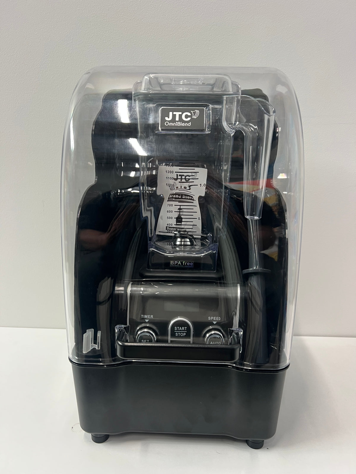 JTC OmniBlend 900AQ with OmniShield I Commercial Blender 1.5 Litre D Jug Set