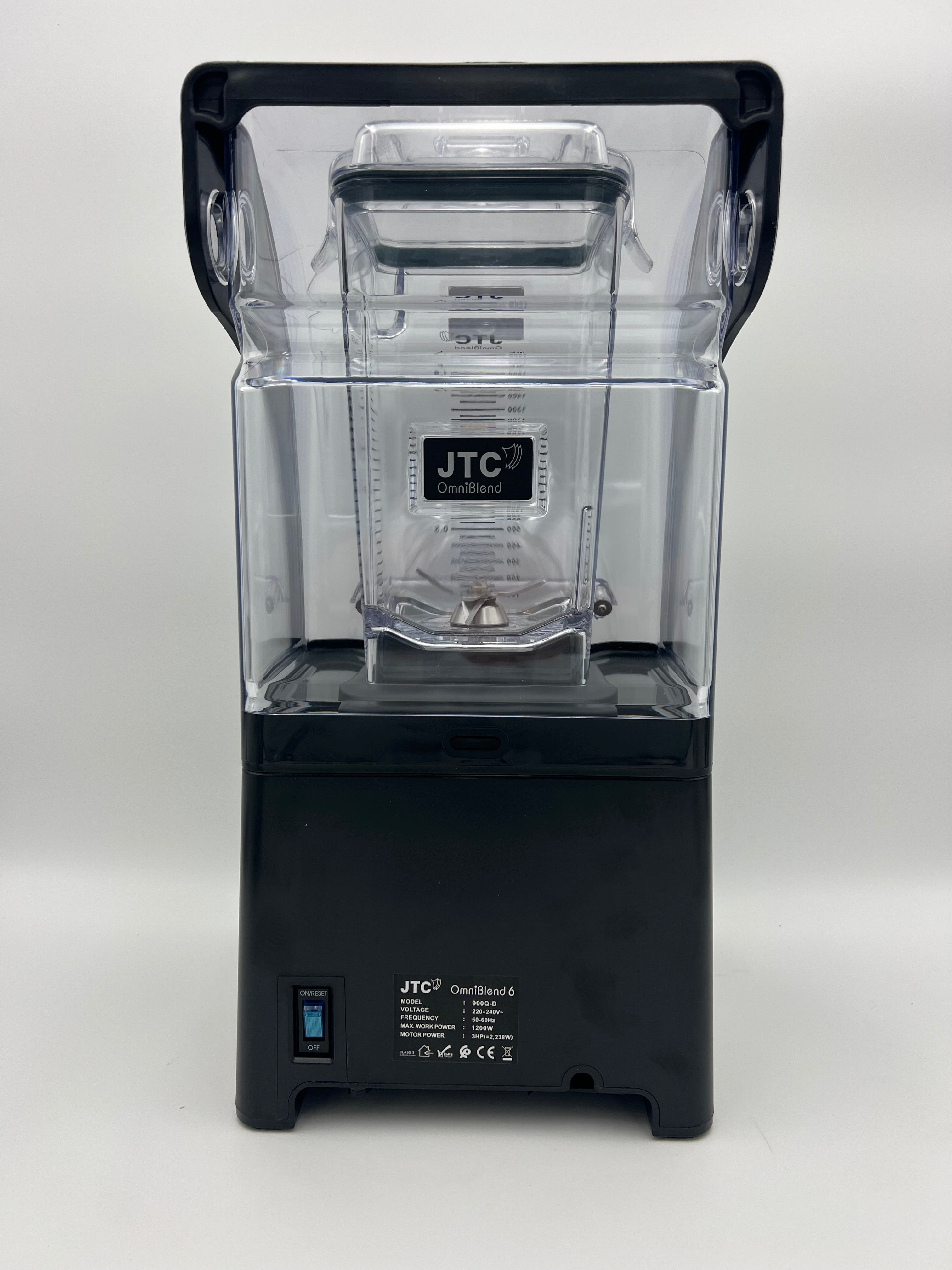 900QD NoiseGuardian Sound Shield Included 1.5 Litre D Jug with Tamper Rod 7 Year warranty 3 HP Heavy Duty Motor