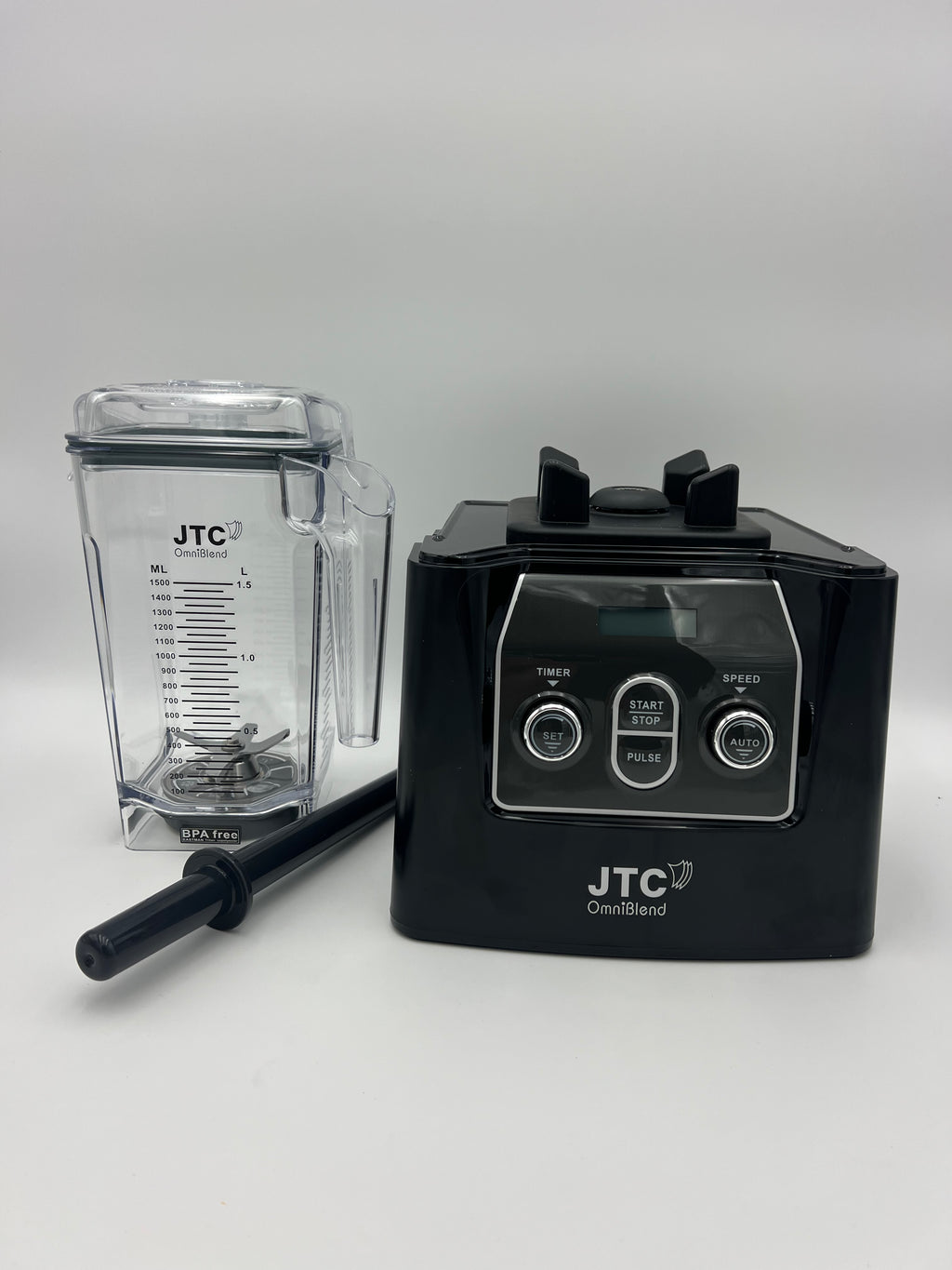 JTC OmniBlend VI 900 QD - 10 Speed, Set Mode, Pulse Mode, Powerful 3 HP Commercial High-Performance Blender. Blend Built in Sound Guard Technology, Removable for cleaning, 7 Year Warranty,
