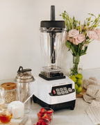 JTC OmniBlend TM 800 2 Litre Jug with Rubber Lid and Tamper Rod 3 HP Heavy Duty Blender