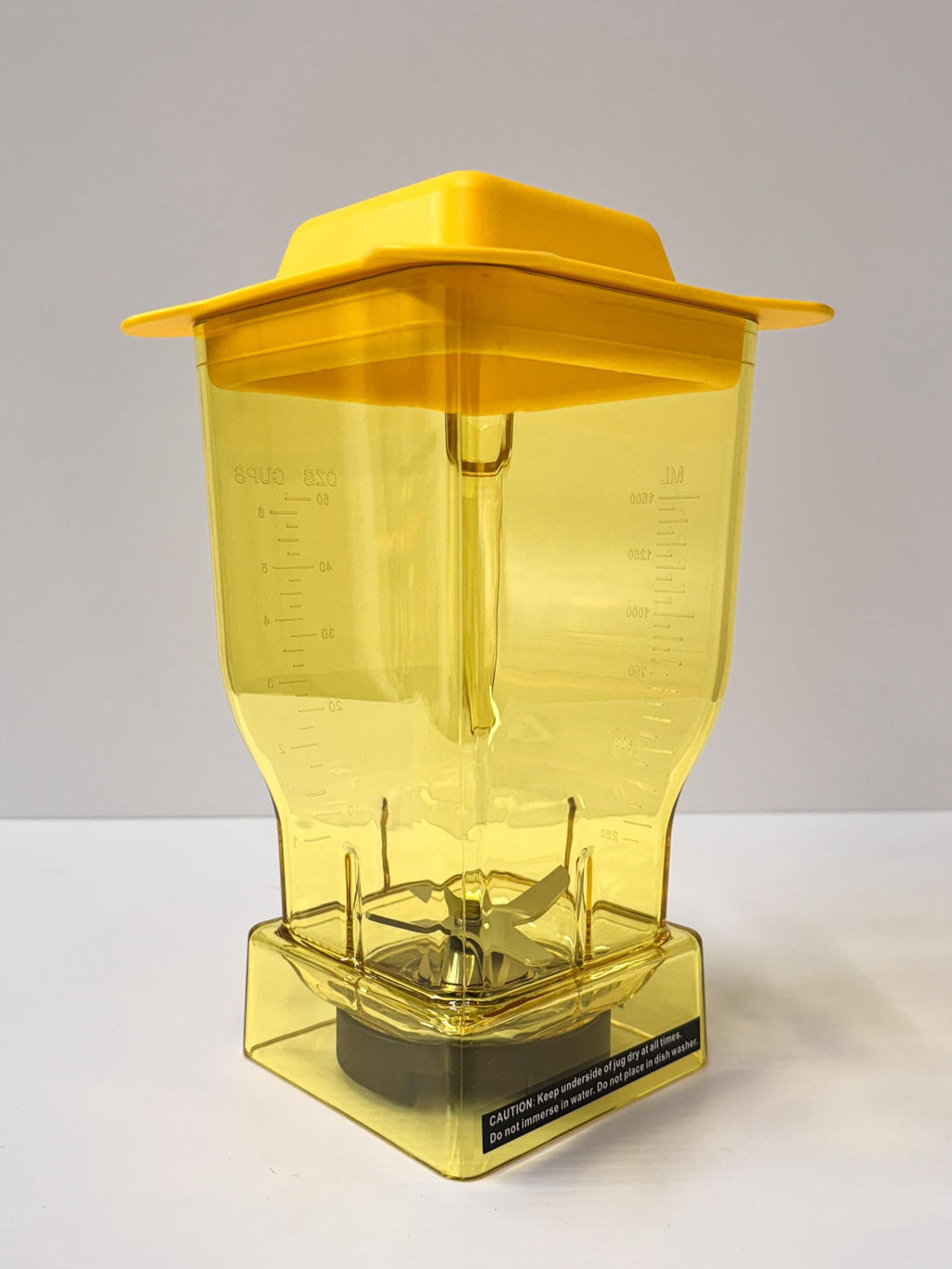 Yellow B Jug 1.5L with 6 Blade and Tamper Rod