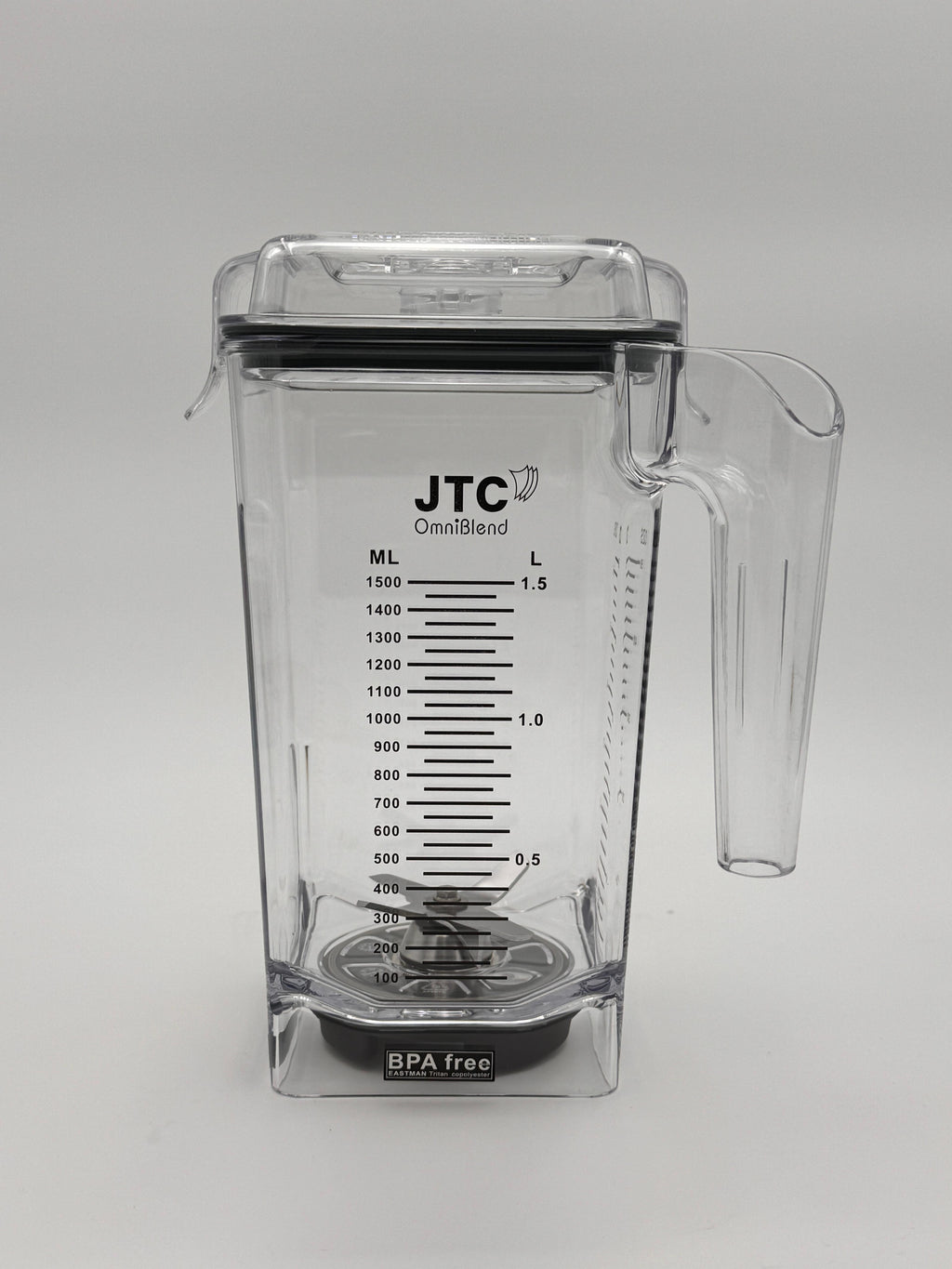 JTC OmniBlend TM 800D 1.5 Litre D Jug with Tamper rod 7 Year Warranty Heavy Duty Blender 3 HP 38,000 RPM
